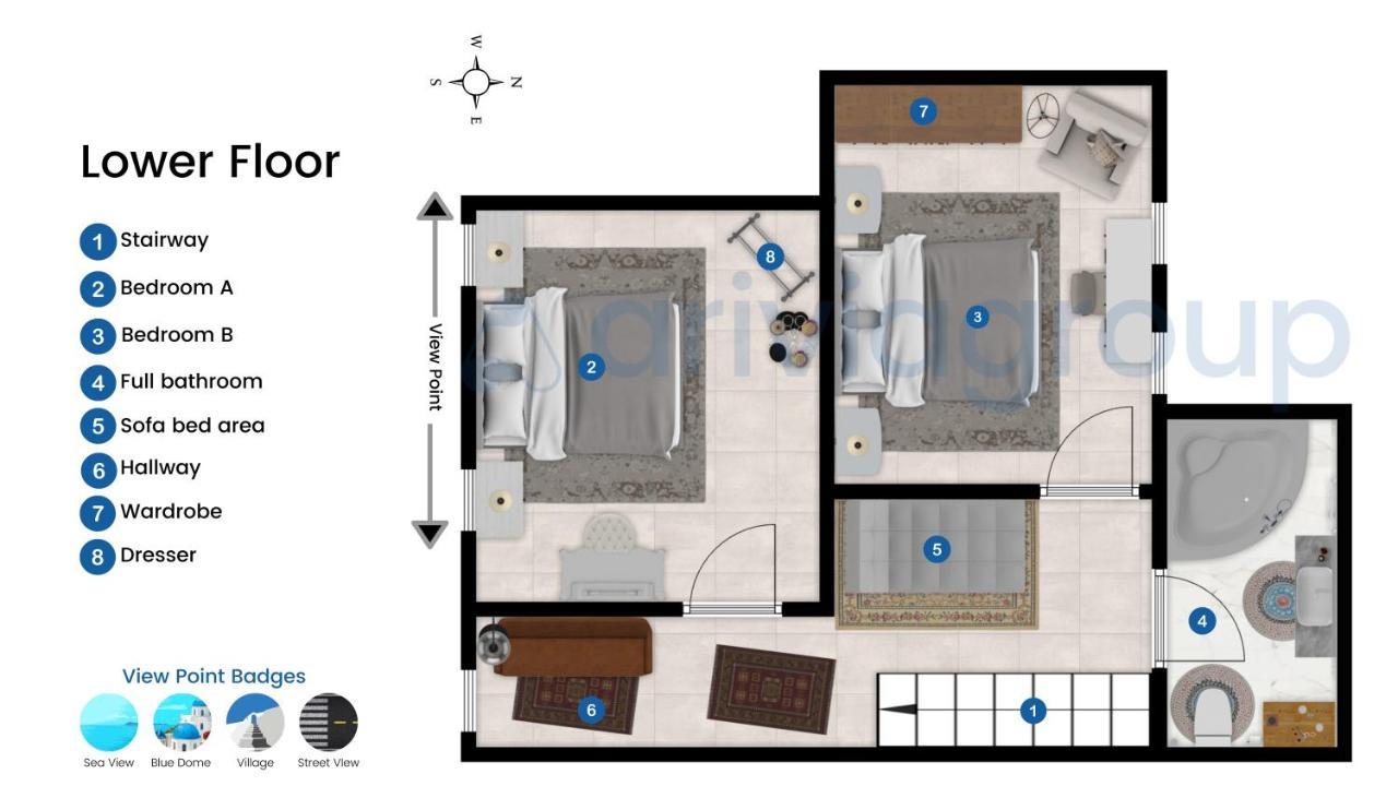 Centro Houses Fira  Ngoại thất bức ảnh